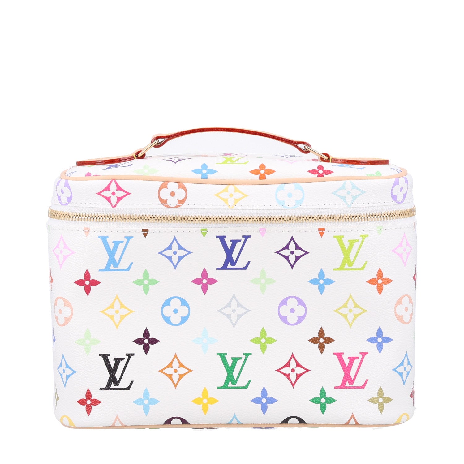 Louis Vuitton LV X TM Monogram Multicolor Nice BB White 1 of 9
