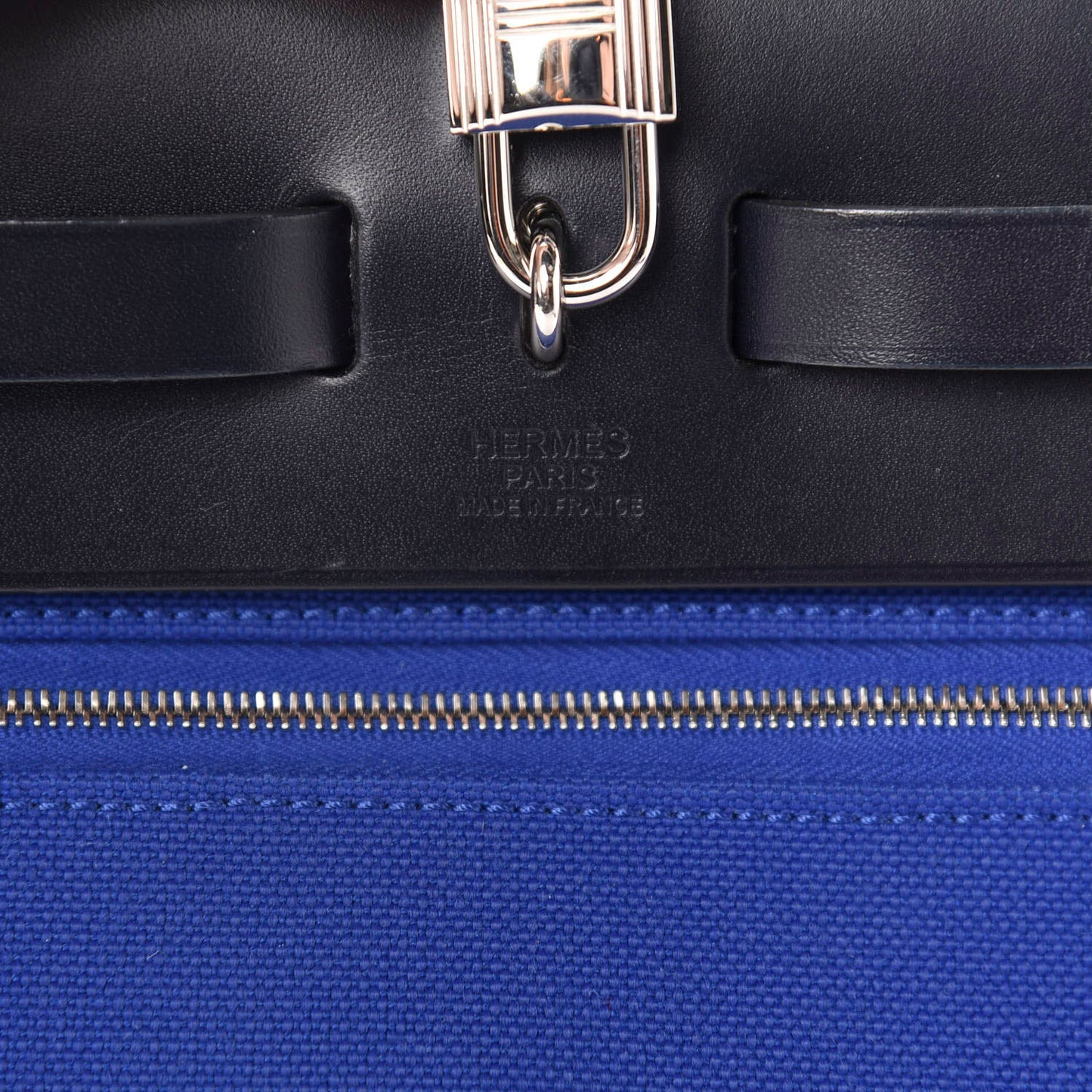 Toile Vache Hunter Herbag Zip 31 PM Bleu Electrique Bleu Indigo