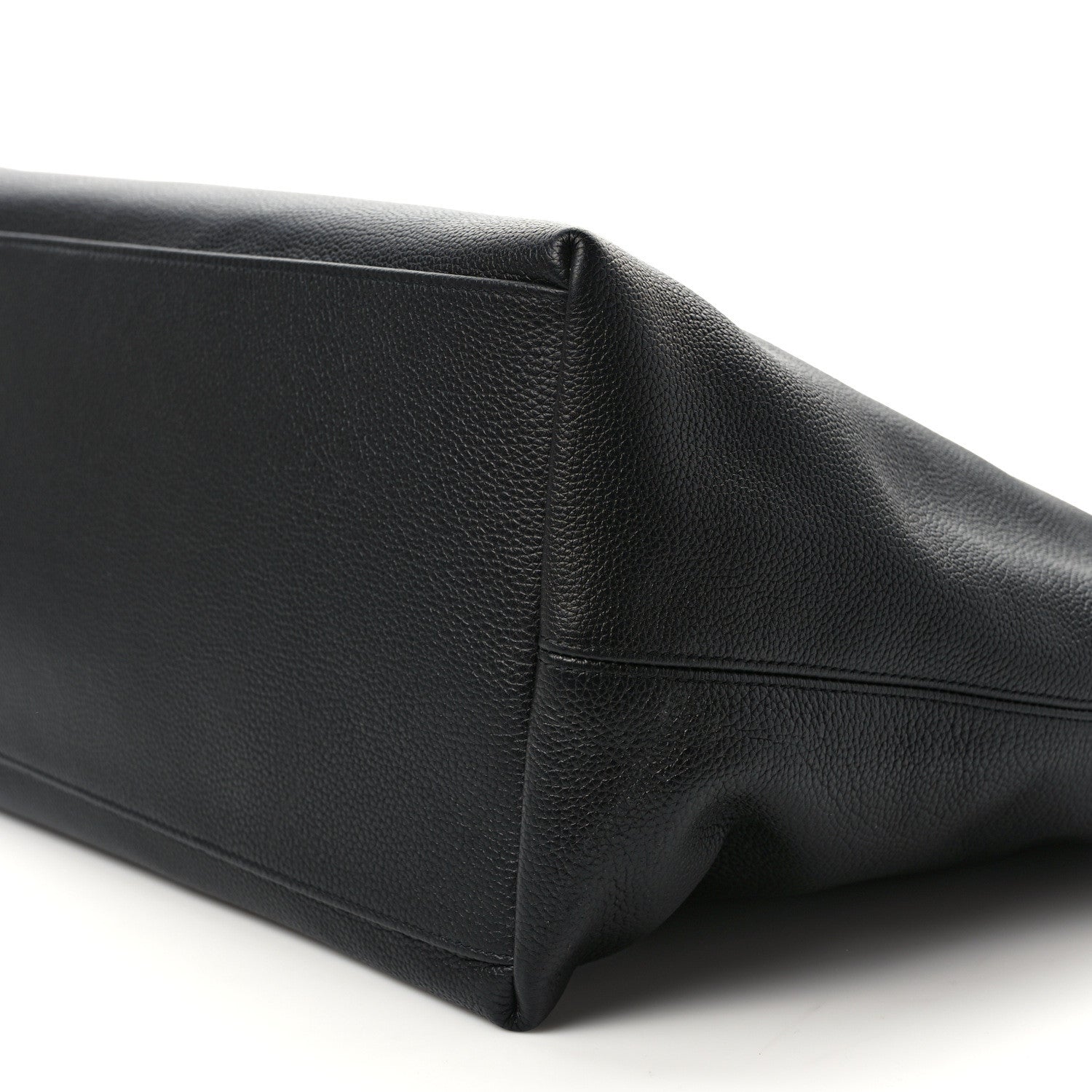 Saint Laurent Grained Calfskin Giant Bowling Bag Black 8 of 10