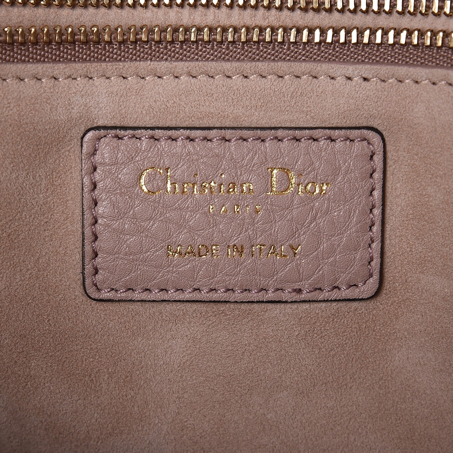 Christian Dior Grained Calfskin Cannage Large Lady Dior Light Pink 6 of 7