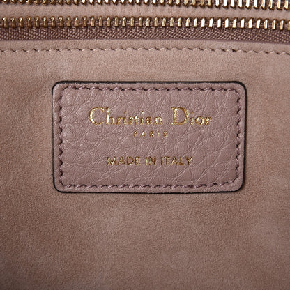 Christian Dior Grained Calfskin Cannage Large Lady Dior Light Pink 6 of 7