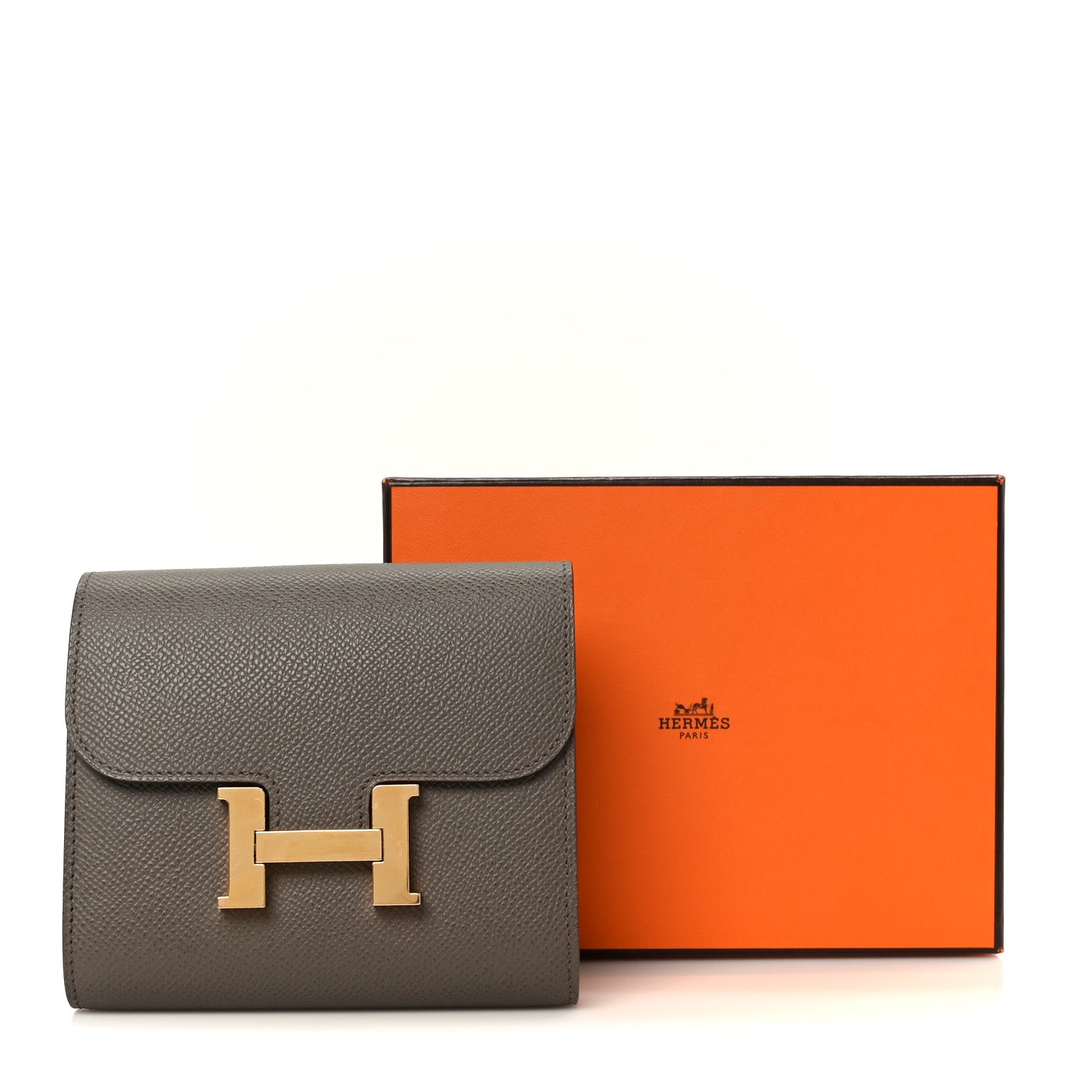 Hermes Epsom Constance Short Wallet Etain 9 of 9
