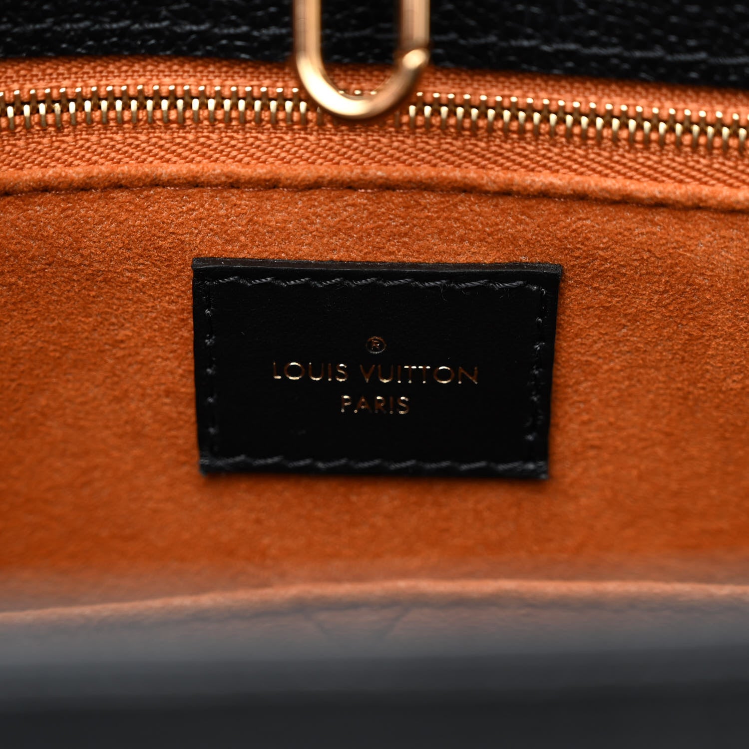 Louis Vuitton Empreinte Monogram Giant Onthego MM Black 6 of 9
