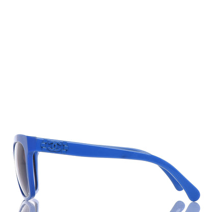 Chanel CC Butterfly Signature Sunglasses 5313 Blue 2 of 7