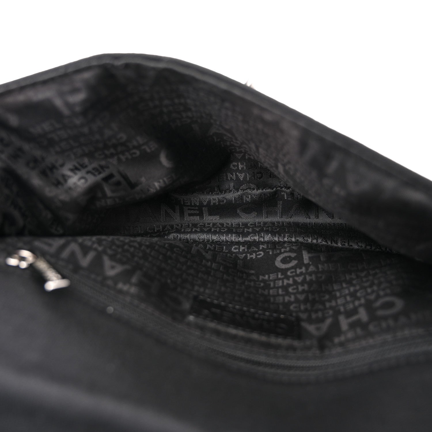 Chanel Jersey Quilted Single Flap Black 5 of 13