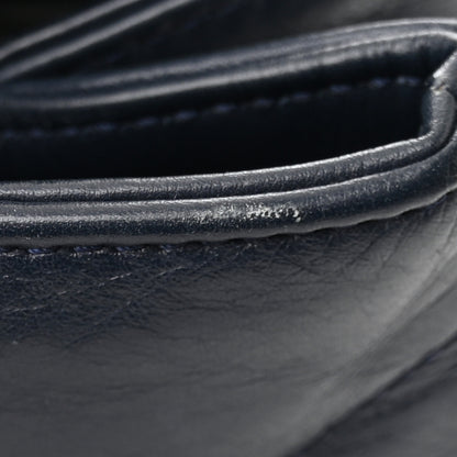 Chanel Calfskin Coco Pleats Flap Black 12 of 12