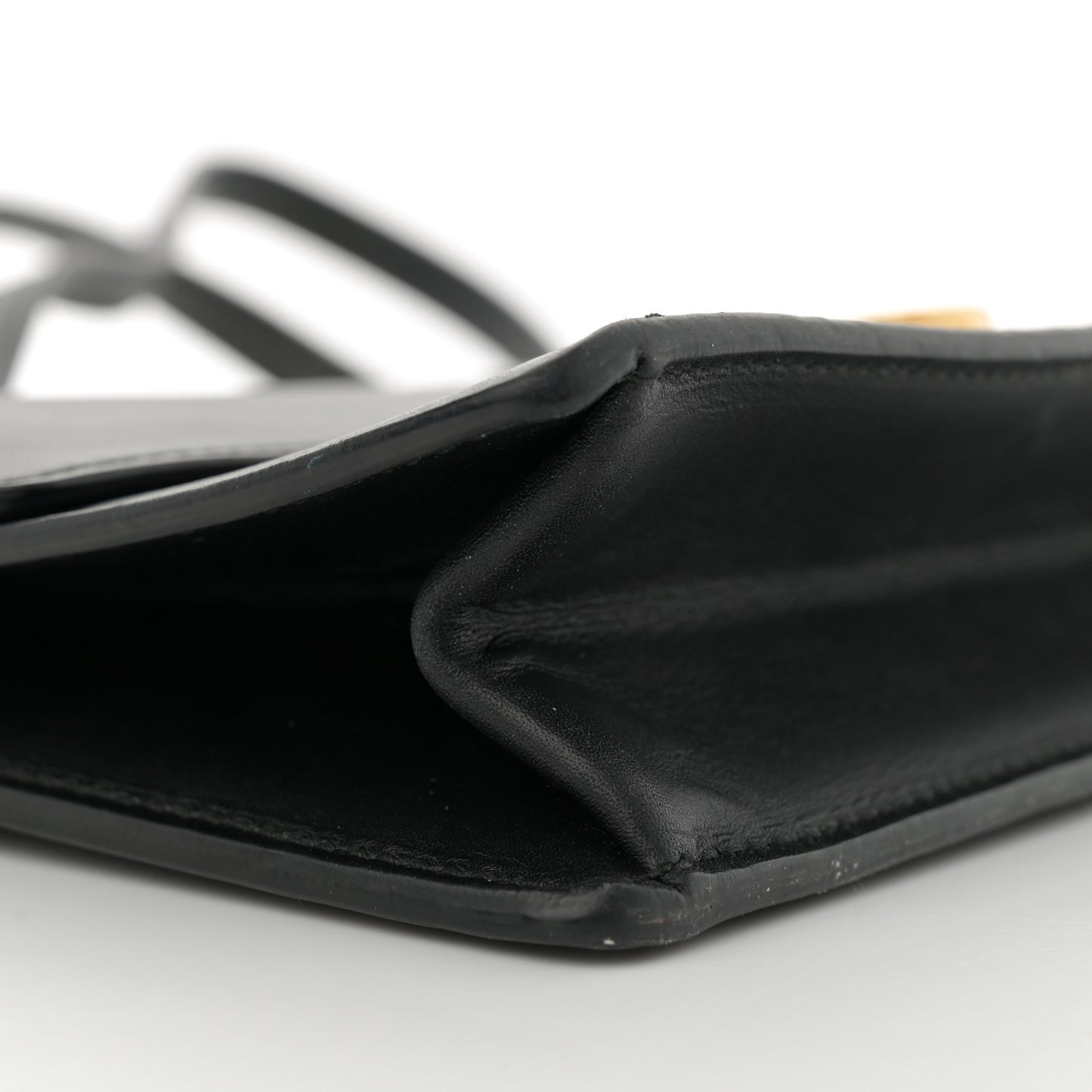 Smooth Calfskin Mini Aileen Gancio Lock Crossbody Black