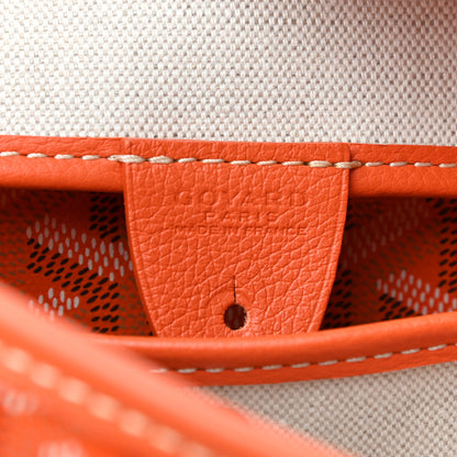 Goyard Goyardine Artois PM Orange 6 of 9