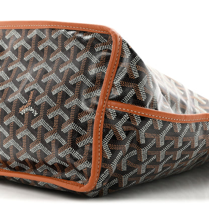 Goyard Goyardine Reversible Anjou PM Black Gold 16 of 17