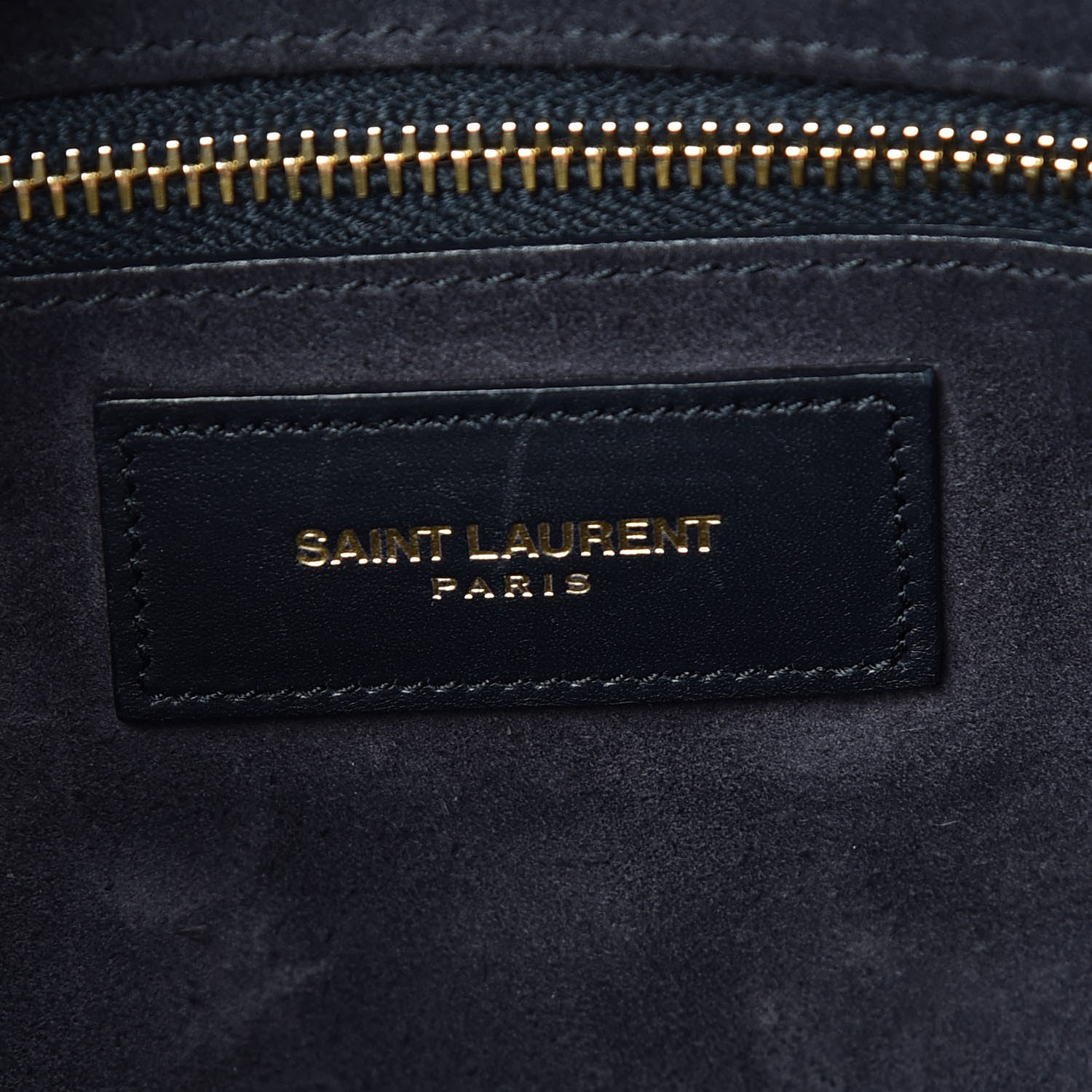 Saint Laurent Calfskin Classic Duffle 6 Marine 7 of 20
