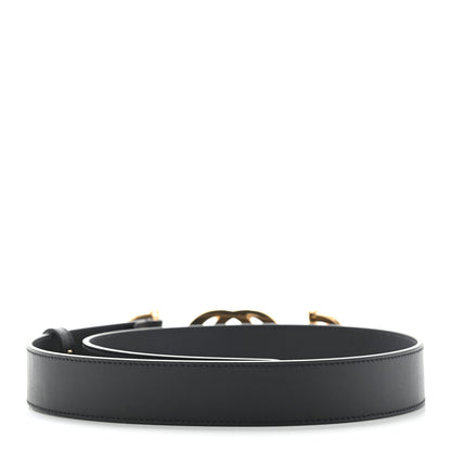 Gucci Calfskin Zumi 30mm Belt 70 28 Black 2 of 7