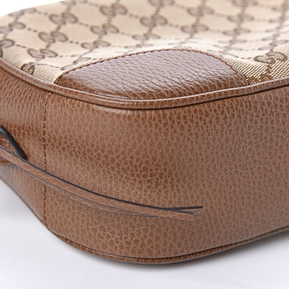 Gucci Monogram Mini Bree Messenger Bag Beige Tabacco 5 of 9