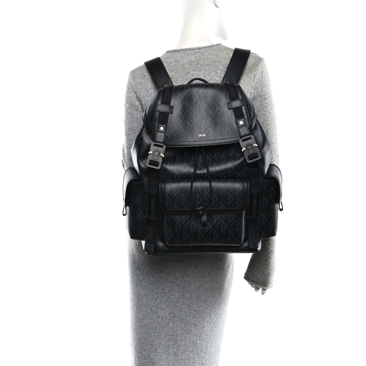 Canvas CD Diamond Hit The Road Backpack Black