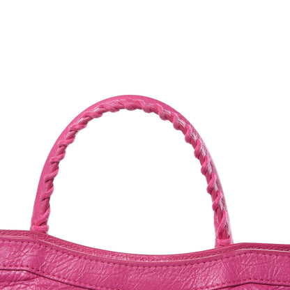 Balenciaga Agneau Classic Silver Hardware S City Rose Flamingo 10 of 10
