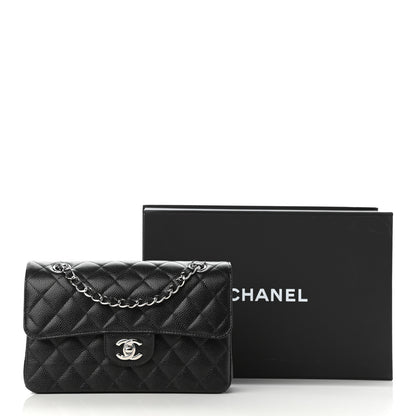 Chanel Caviar Quilted Small Double Flap Black 11 of 11