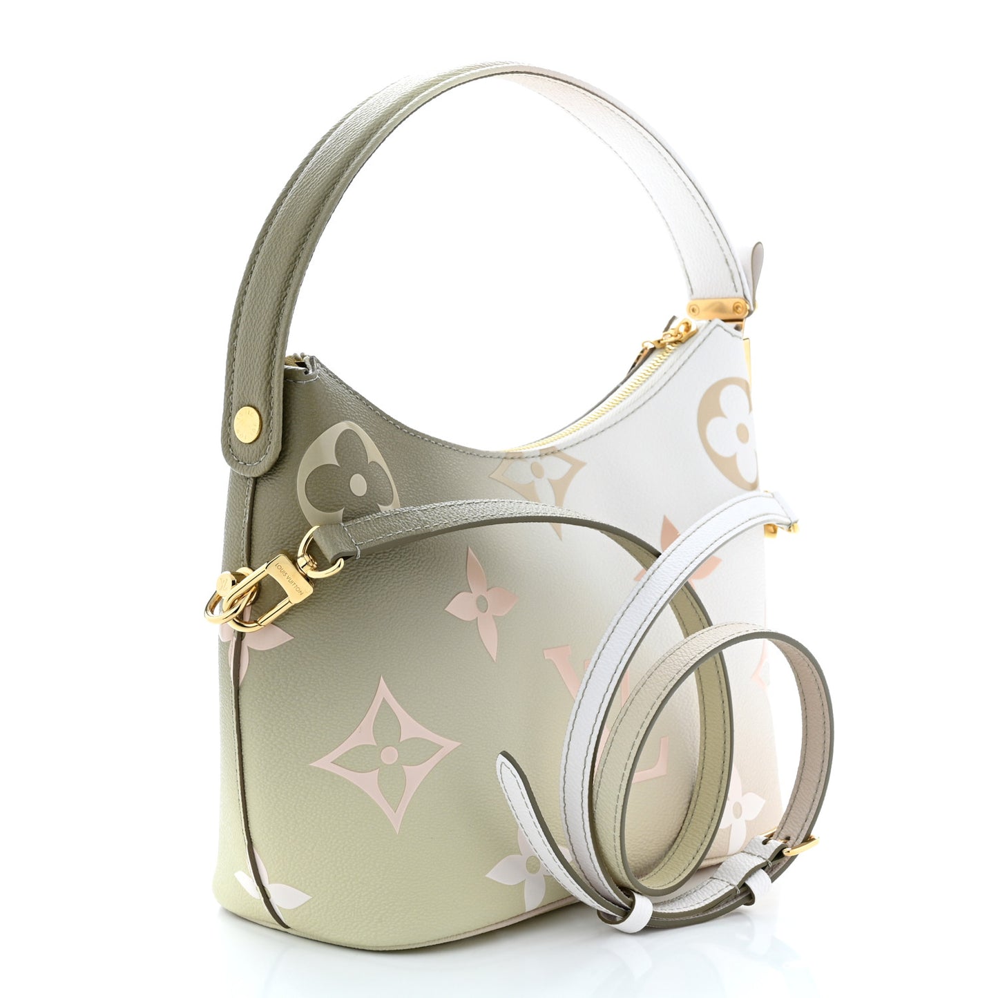 Monogram Giant Spring In The City Marshmallow Hobo Sunset Kaki