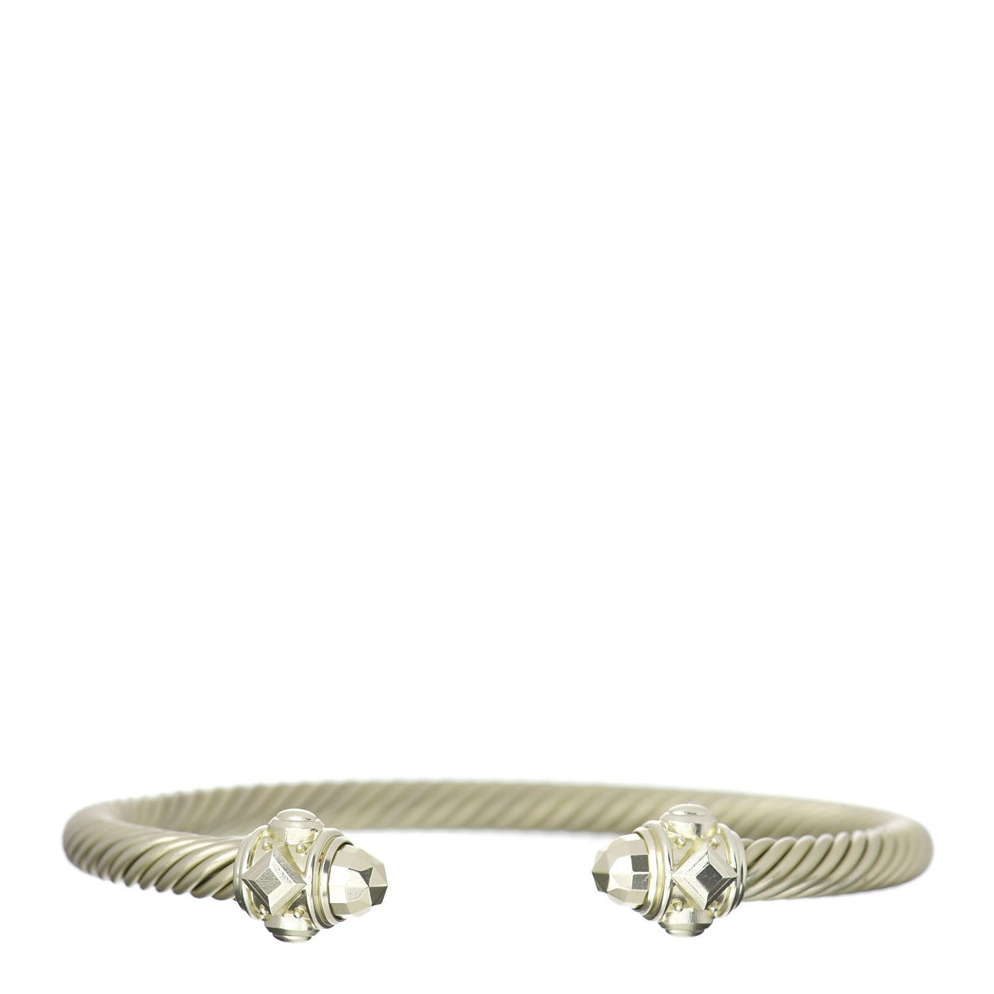 Aluminum 5mm Renaissance Bracelet Pale Gold