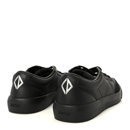 Christian Dior Smooth Calfskin Suede Mens B101 Low Top Sneakers 42.5 Black 5 of 11