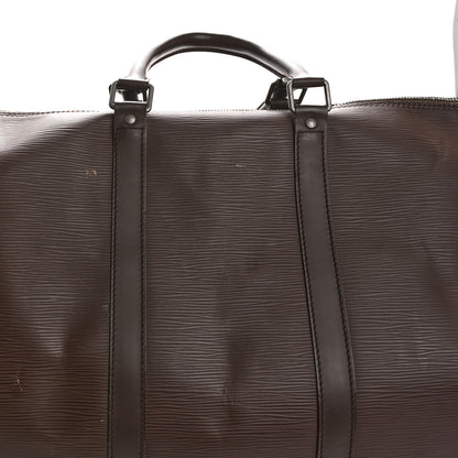 Louis Vuitton Epi Keepall 55 Moka 9 of 16