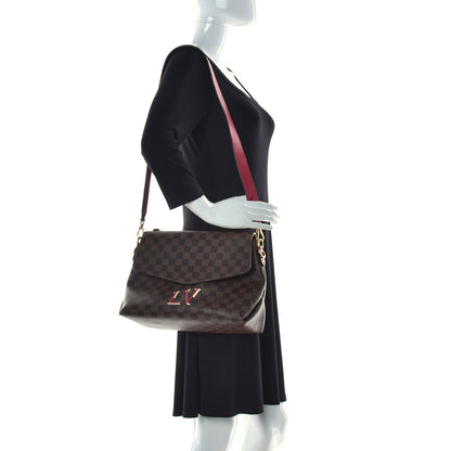 Louis Vuitton Damier Ebene Beaubourg MM Scarlet 2 of 16