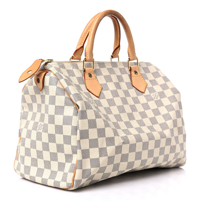 Louis Vuitton Damier Azur Speedy 30 3 of 21