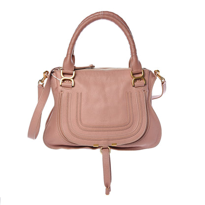 Chloe Calfskin Medium Marcie Satchel Anemone Pink 1 of 10