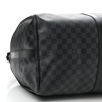 Louis Vuitton Damier Graphite Keepall Bandouliere 55 9 of 10