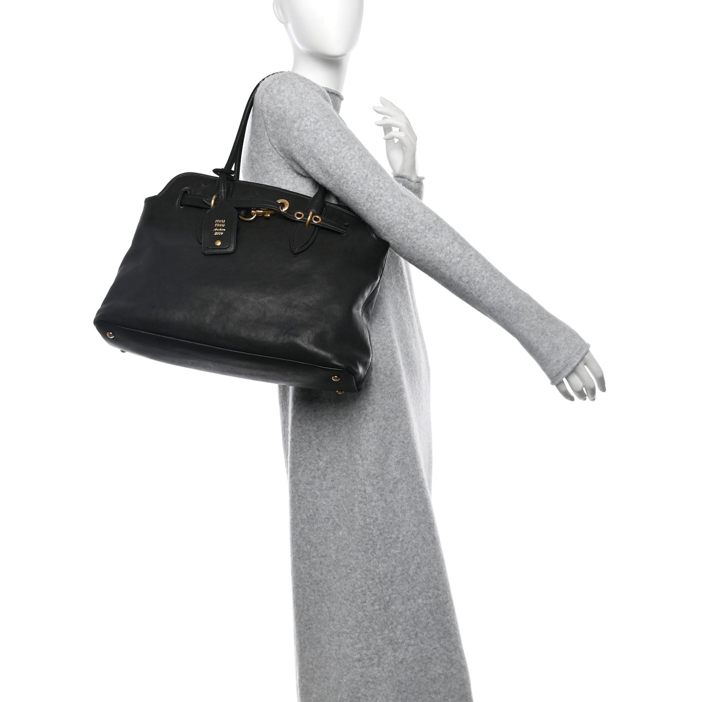 Nappa Medium Aventure Bag Black