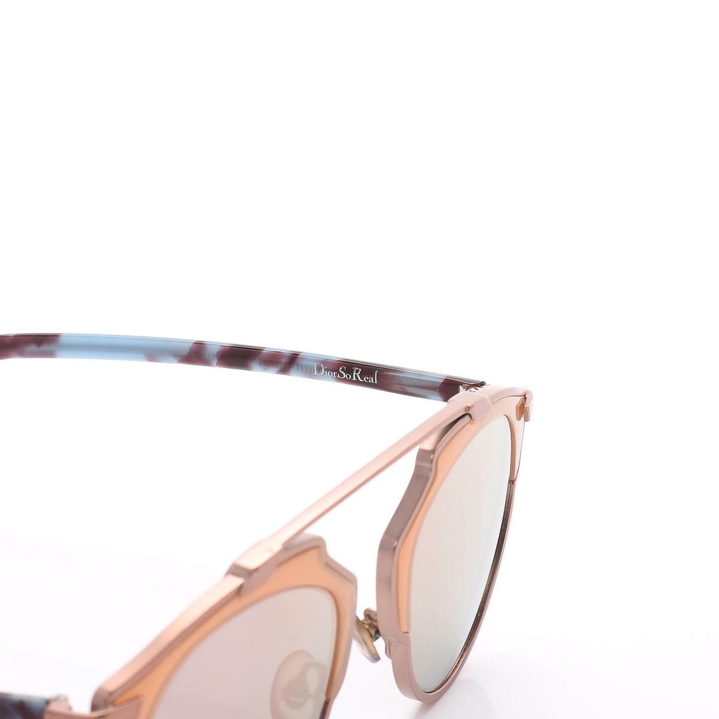 So Real Sunglasses Rose Gold Pink