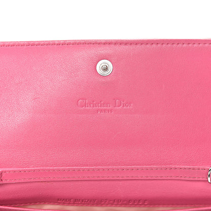 Christian Dior Patent Ultimate Chain Wallet Fushia 6 of 17