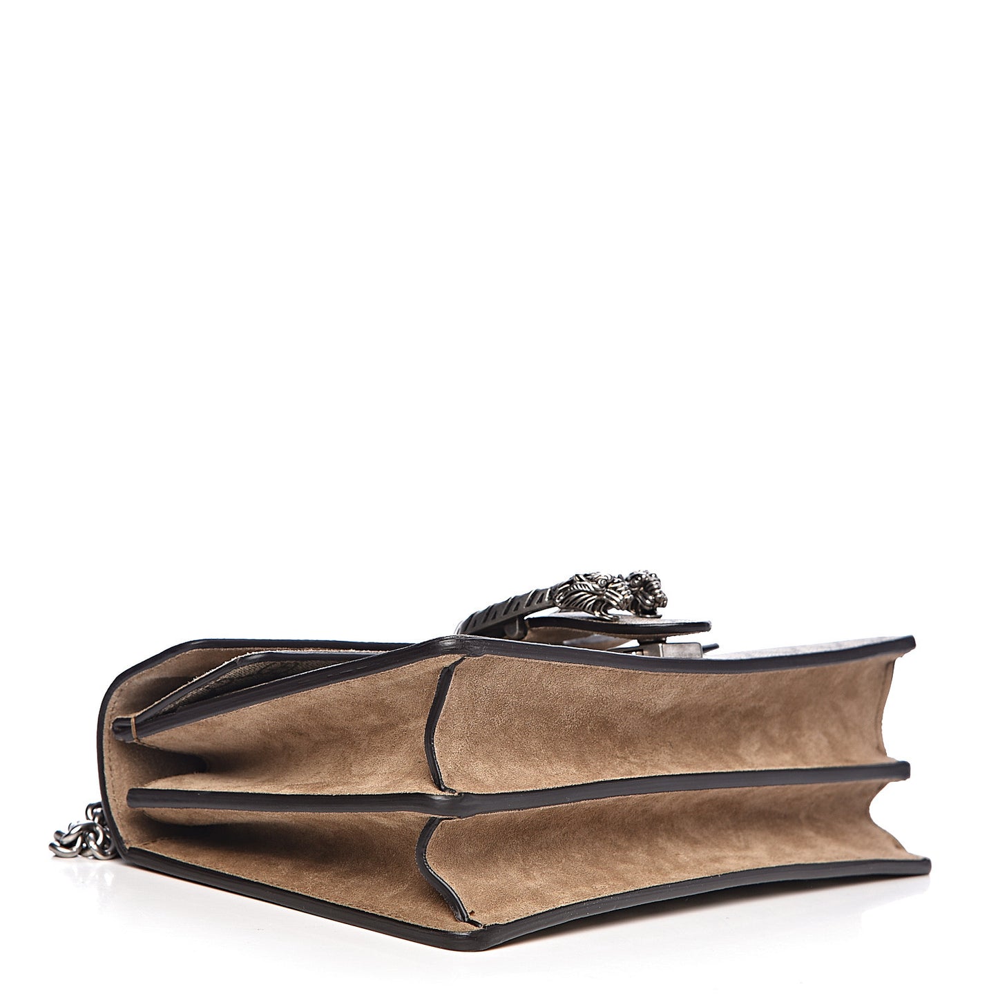 GG Supreme Monogram Small Dionysus Shoulder Bag Taupe