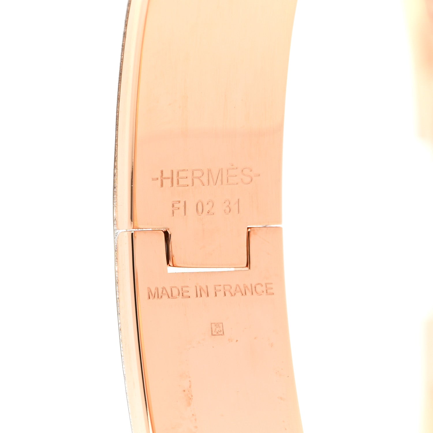 Hermes Enamel Narrow Pegase Pop Clic Clac H Bracelet PM Album De Soie Bis 5 of 7