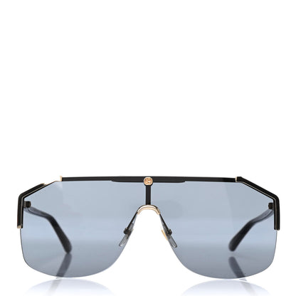 Gucci Metal Rimless Square Sunglasses GG0291S Black Gold 2 of 4