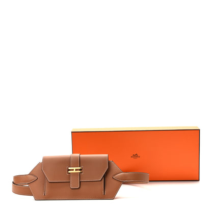 Hermes Swift Elan Pocket Belt Bag Gold 9 of 9