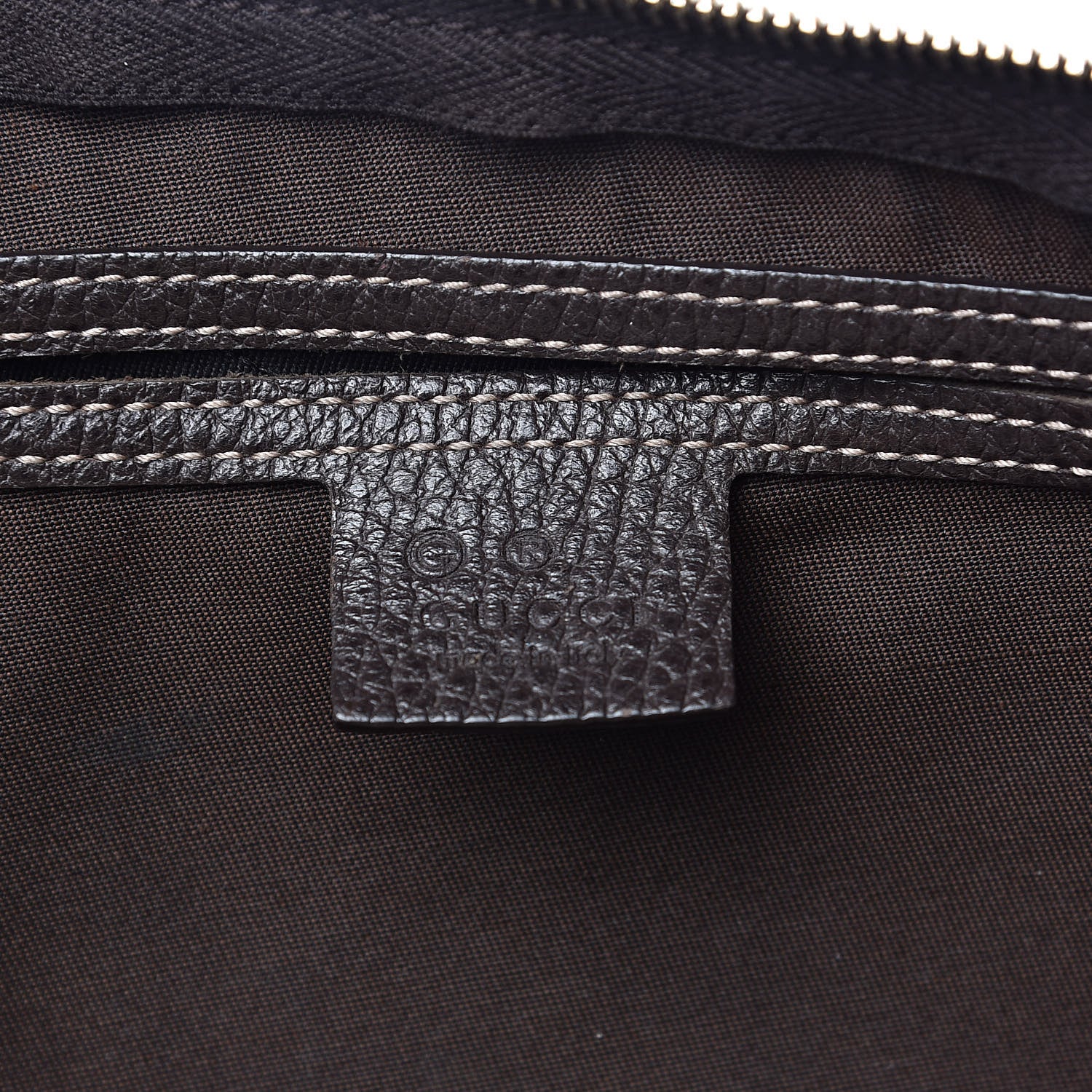 Gucci Crystal Monogram Medium Joy Boston Dark Brown 6 of 16