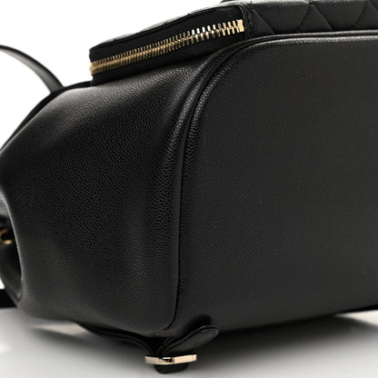 Chanel Caviar Quilted Business Affinity Backpack Black 9 of 10