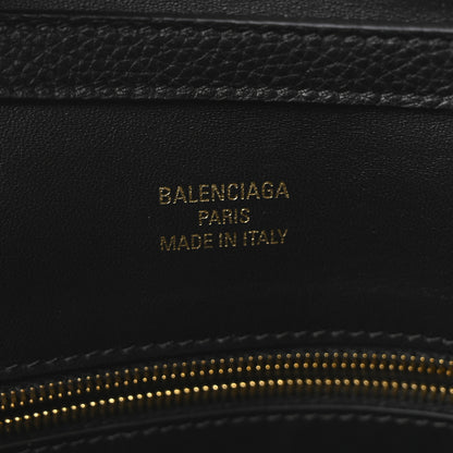 Balenciaga Grained Calfskin Small Rodeo Top Handle Handbag Black 6 of 10