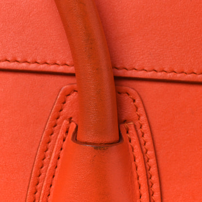Celine Smooth Calfskin Mini Luggage  Bright Orange 18 of 18