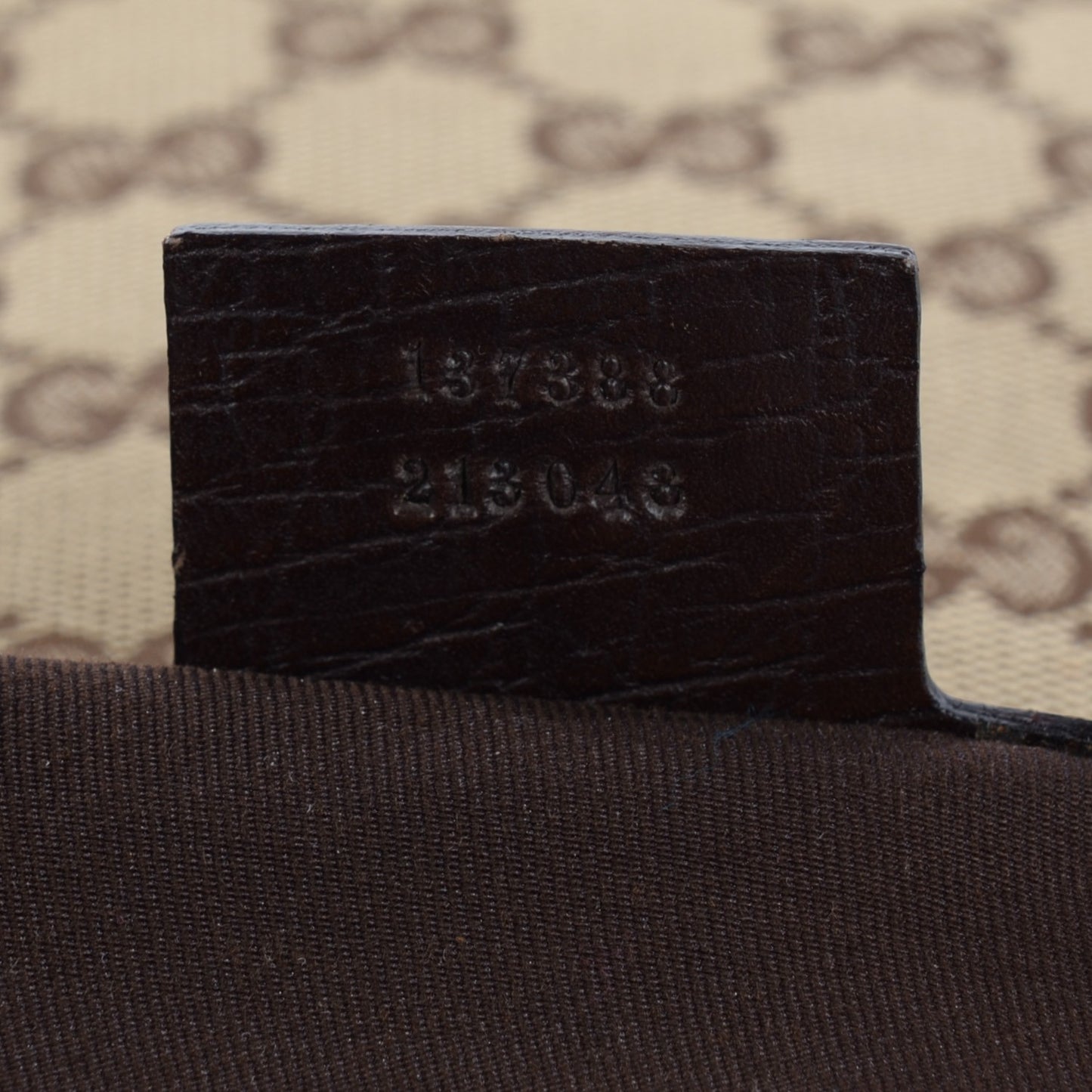 Monogram Hasler Hobo Dark Brown