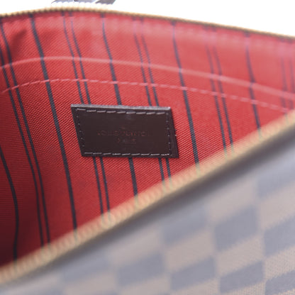 Louis Vuitton Damier Ebene Neverfull MM GM Pochette 5 of 10