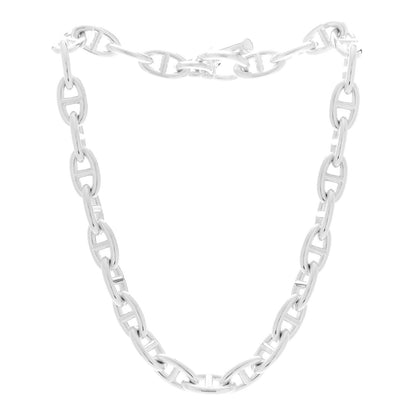 Hermes Sterling Silver GM Chaine D'Ancre Necklace 3 of 6