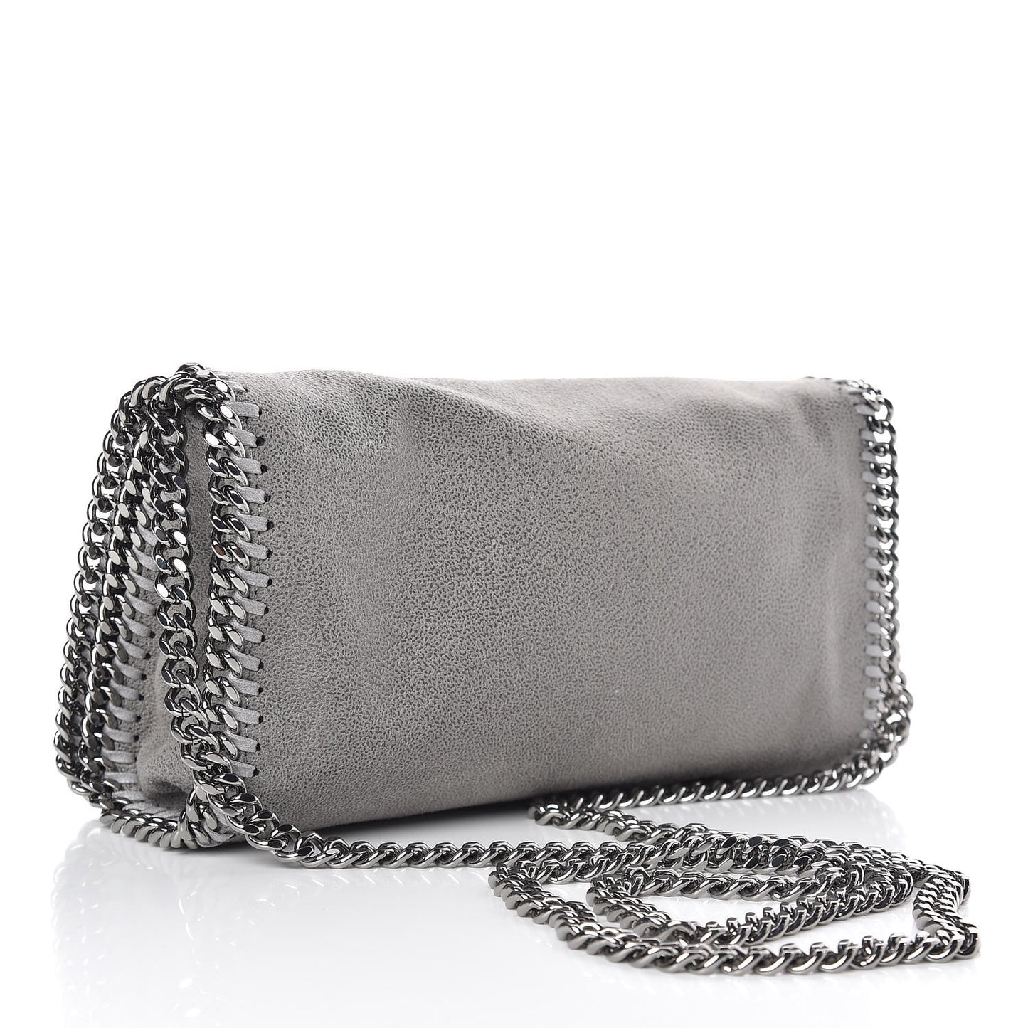 Shaggy Deer Falabella Crossbody Bag Light Grey