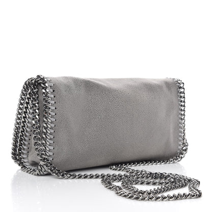 Stella McCartney Shaggy Deer Falabella Crossbody Bag Light Grey 3 of 9