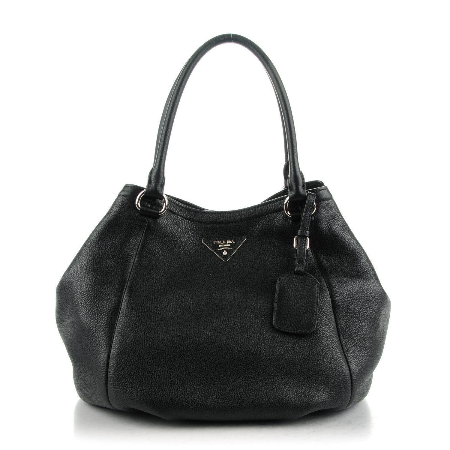 Prada Vitello Daino Shoulder Bag Nero Black 1 of 8
