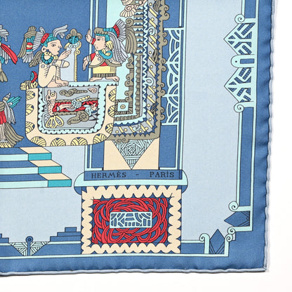 Hermes Silk Astres et Soleils Scarf 90 2 of 5