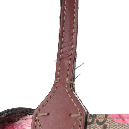 Gucci GG Supreme Monogram Blooms Large Reversible Tote Beige Multicolor Dry Rose 15 of 16