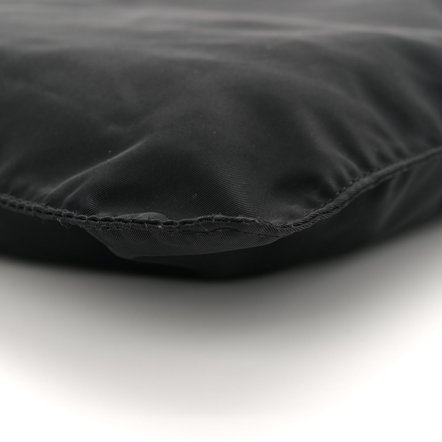 Nylon Vela Flat Messenger Bag Black