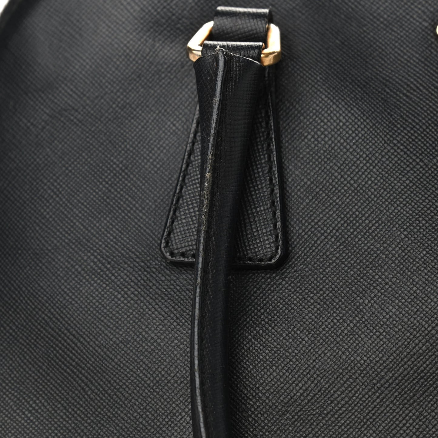 Saffiano Lux Large Promenade Tote Black
