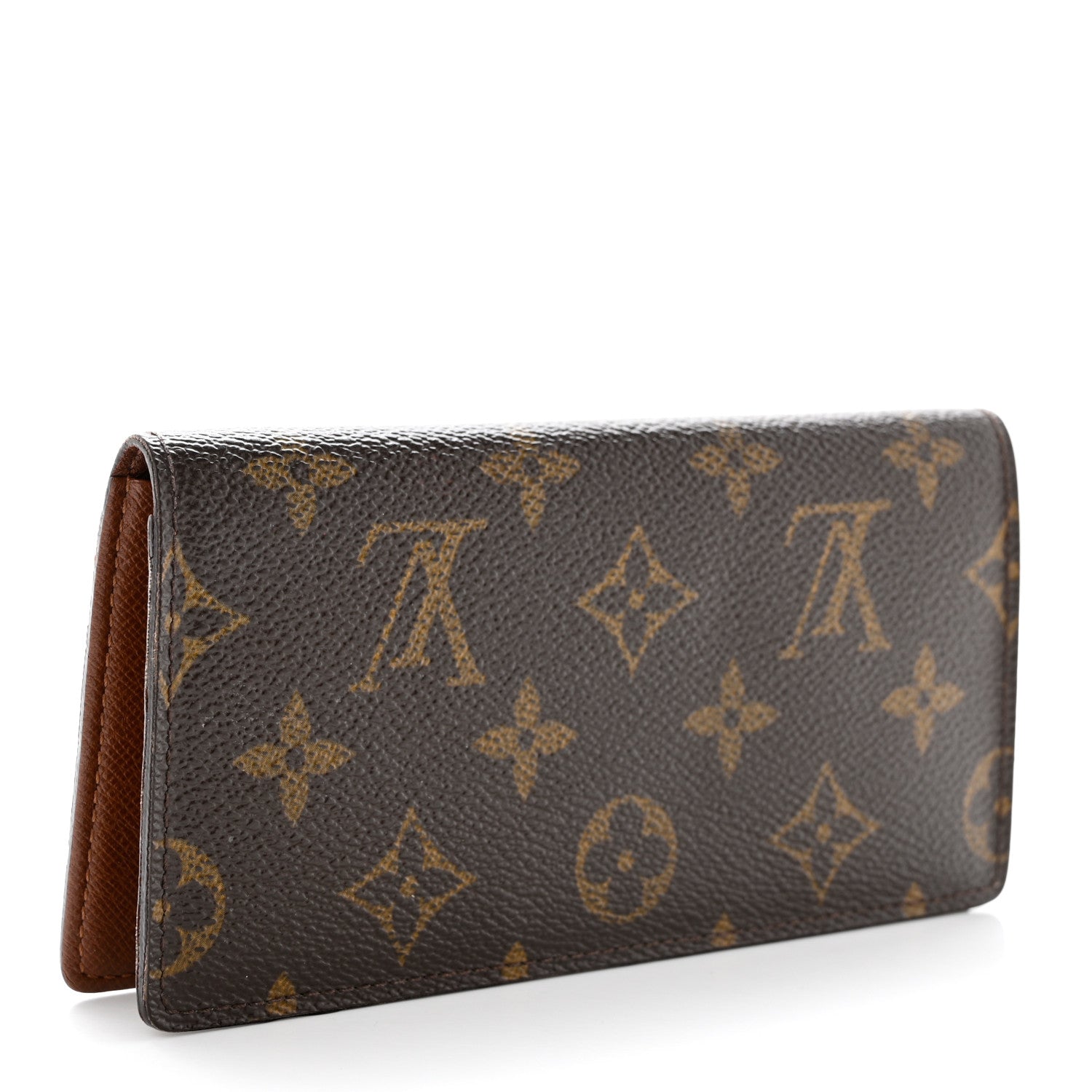 Louis Vuitton Monogram Simple Checkbook Holder Wallet Cover 3 of 9