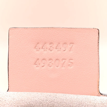 Gucci Calfskin Matelasse Small GG Marmont Shoulder Bag Perfect Pink 7 of 17